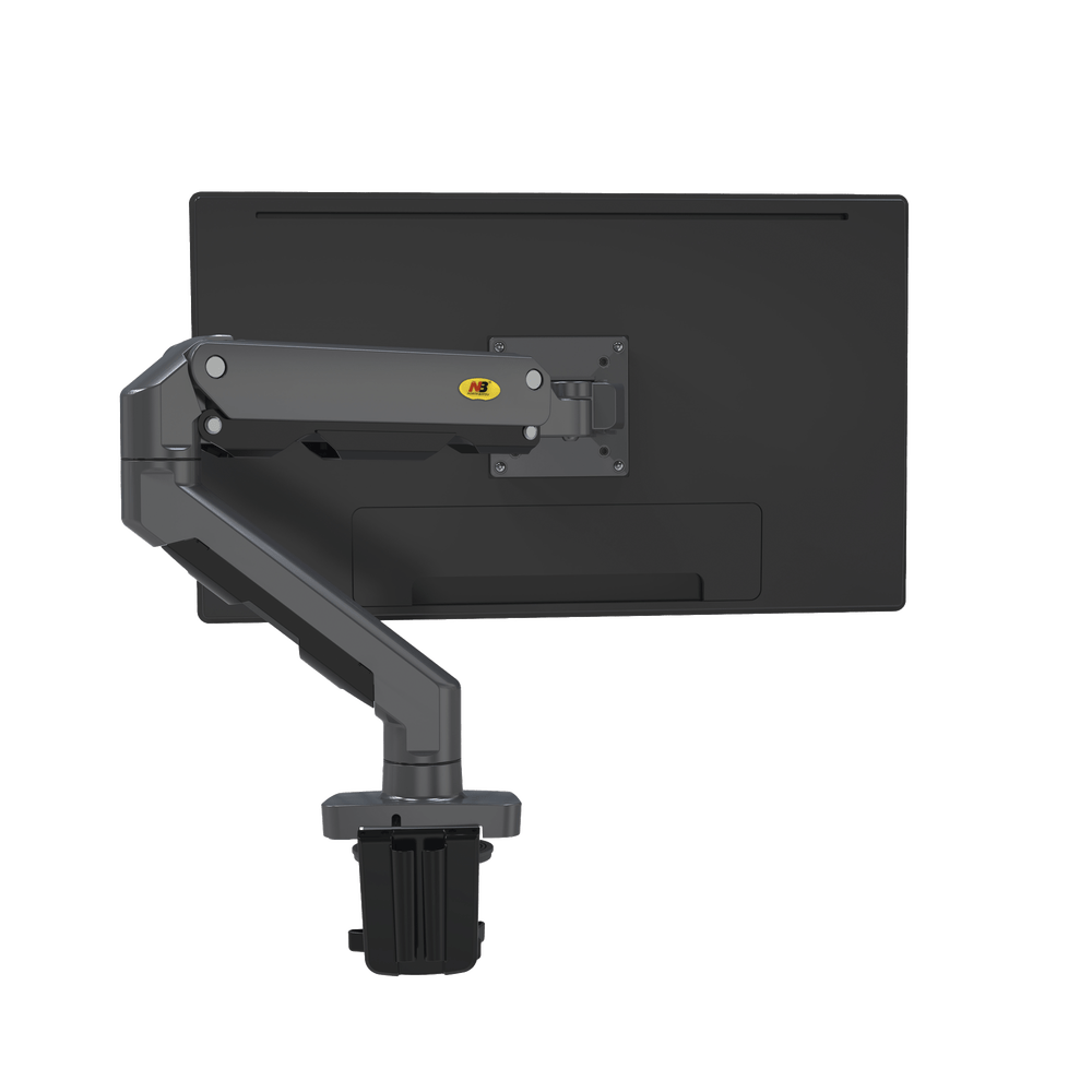 Montaje de Escritorio Articulado para Monitores de 27-45" Soporta hasta 15 kg Vesa 75 x 75 100 x 100 Acero Giro: 360° - SILYMX