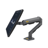 Montaje de Escritorio Articulado para Monitores de 27-45" Soporta hasta 15 kg Vesa 75 x 75 100 x 100 Acero Giro: 360° - SILYMX