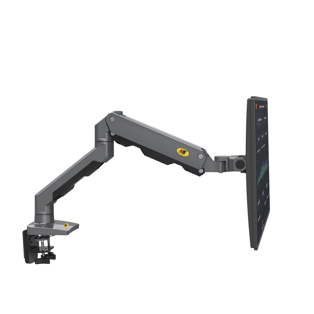 Montaje de Escritorio Articulado para Monitores de 27-45" Soporta hasta 15 kg Vesa 75 x 75 100 x 100 Acero Giro: 360° - SILYMX