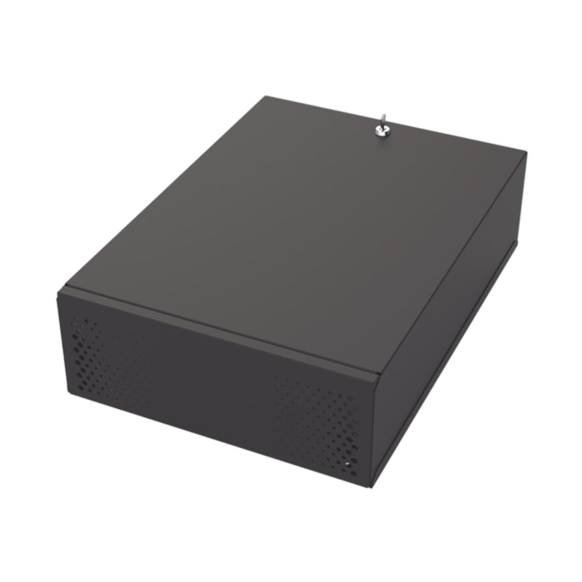 Gabinete Metálico para DVR/NVR con Chapa y llave GABVID4R3 - SILYMX
