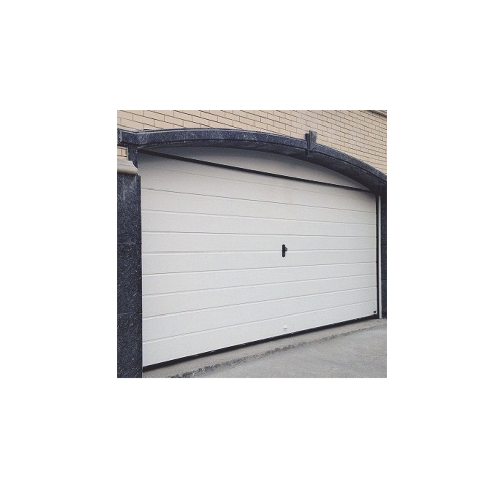 Puerta de Garage de Alta Calidad Linea Central Color Blanco 9X7 pies AISLADA Estilo Americana GARAGE97 - SILYMX