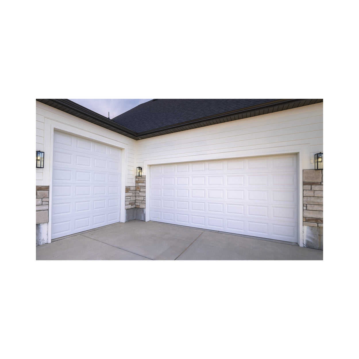 Puerta de Garage de alta calidad 14X8 pies  Estilo Americana - SILYMX