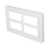 Ventana para puerta de garage cuadro corto GARWIN1 - SILYMX