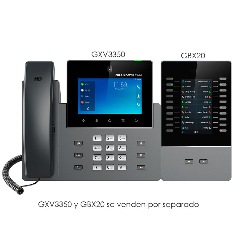 Botonera 20 teclas para GRP2624, GRP2615 y GXV3350 GBX20 - SILYMX