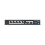 Switches PoEGRANDSTREAMGCC6010Firewall NGFW Router IP PBX 24 Usuarios Switch 5 Puertos Gigabit 4 PoE 2 SFP 2.5G Grandstream GCC6010 - SILYMX