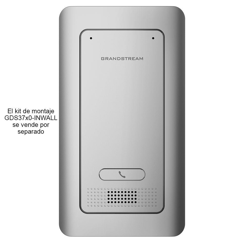 Portero SIP/VoIP PoE Metálico 1 Botón GDS3702 - SILYMX