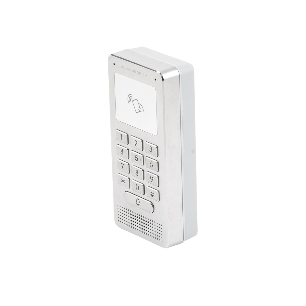 Audioportero IP SIP Antivandálico apertura por código llamada y/o tarjeta teclado iluminado GDS-3705 - SILYMX