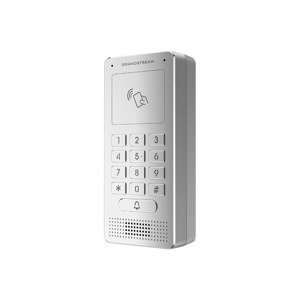 Audioportero IP SIP Antivandálico apertura por código llamada y/o tarjeta teclado iluminado GDS-3705 - SILYMX