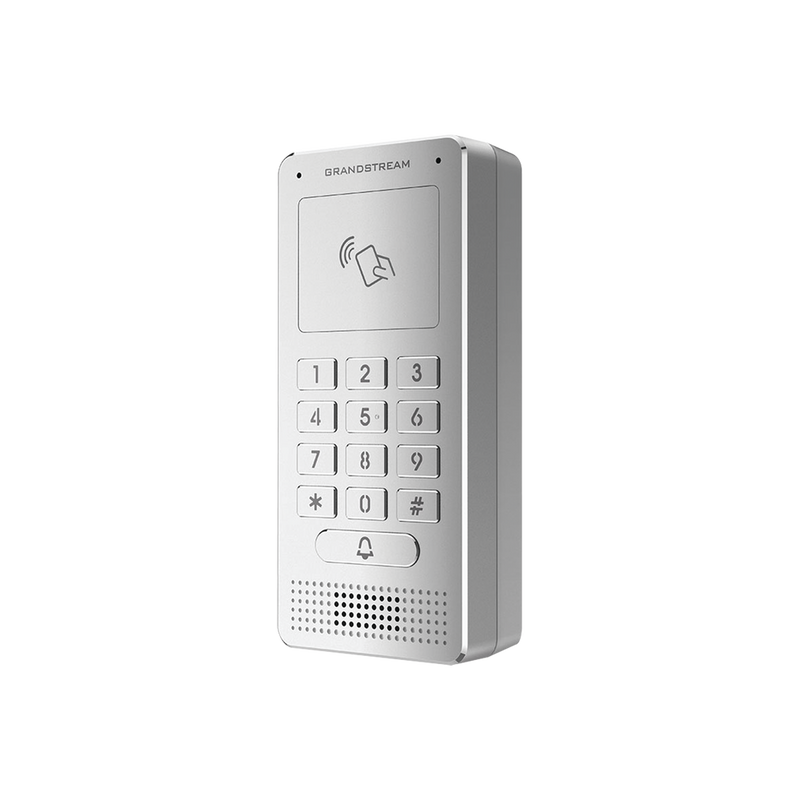 Audioportero IP SIP Antivandálico apertura por código llamada y/o tarjeta teclado iluminado GDS-3705 - SILYMX