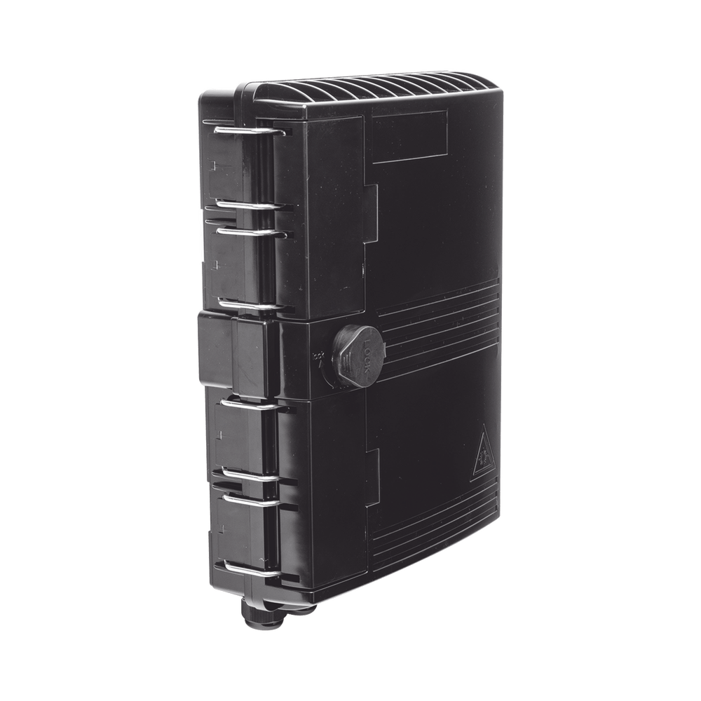 Cierre de Empalme para 24 fusiones de fibra óptica Interior/Exterior con 16 acopladores SC/APC  splitter 1x16 SC/APC Incluido IP65 - SILYMX