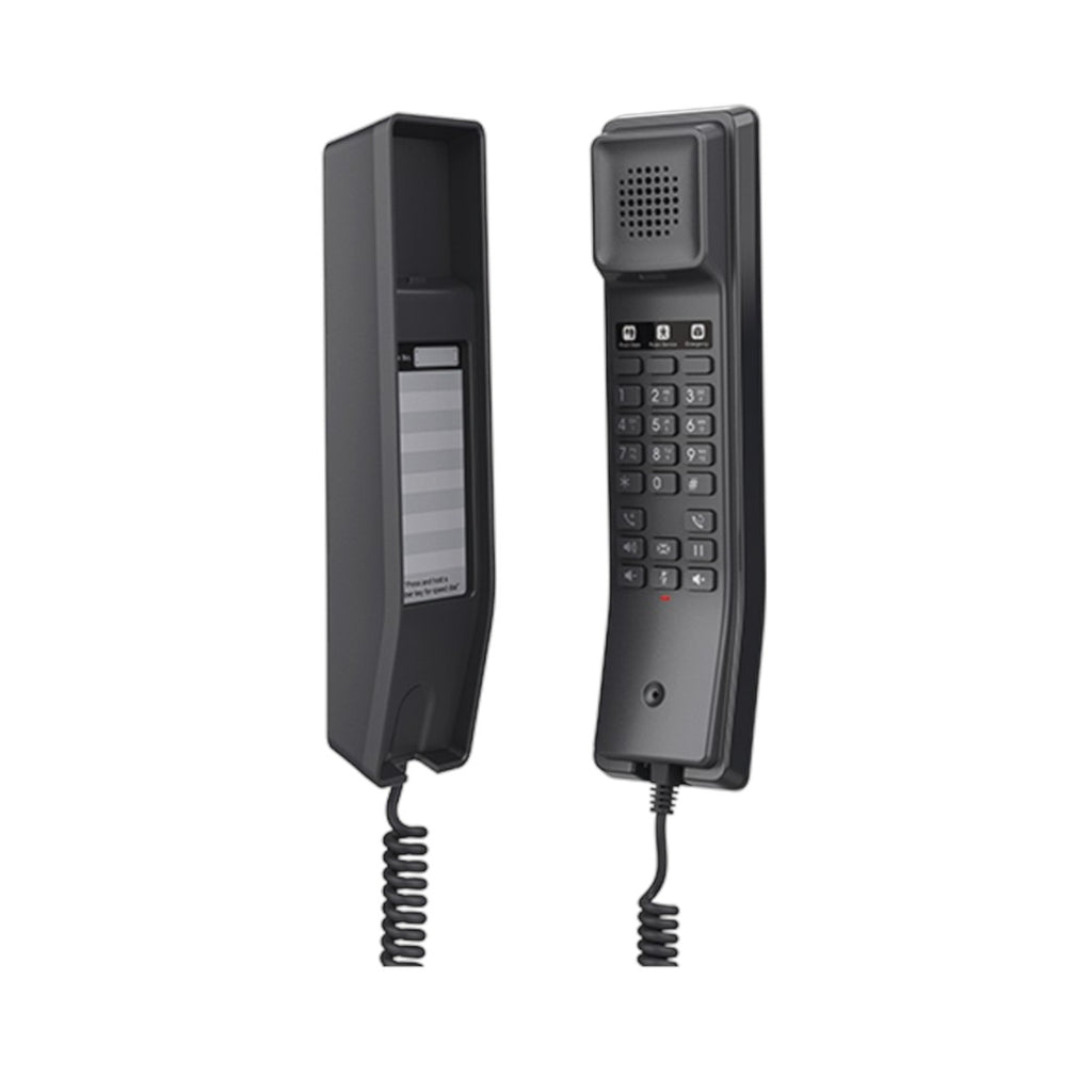 Teléfono Hotelero Ip Negro Wifi 2 Cuentas Sip Ghp611w - SILYMX