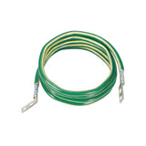 Jumper para Aterrizar Equipos 6 AWG con Terminal Doblada a 45 Grados Para Conexión a Tierra y Terminal Recta GJ696UH - SILYMX