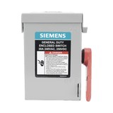 Centros de Carga e InterruptoresSIEMENSGNF221AInterruptor de seguridad cerrado de doble ruptura. Interruptor de serie A 2 polos 2 hilos sin fusible uso general. - SILYMX