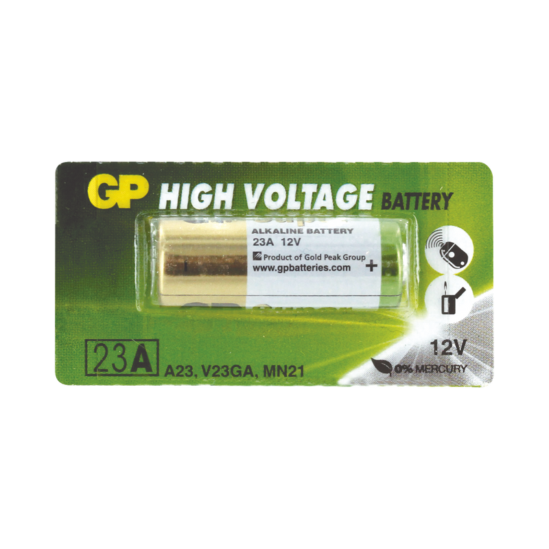 Batería Alcalina Gold Peak 12 V @ 23 Ah ( No recargable ) SYSCOM PARTS GOLDPEAKA23 - SILYMX