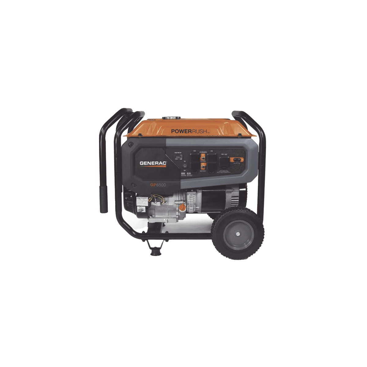 Plantas de EnergíaGENERACGP6500Generador Inversor Portátil a Gasolina 6.5 kW 120/240Vca Arranque Manual GENERAC GP6500 - SILYMX