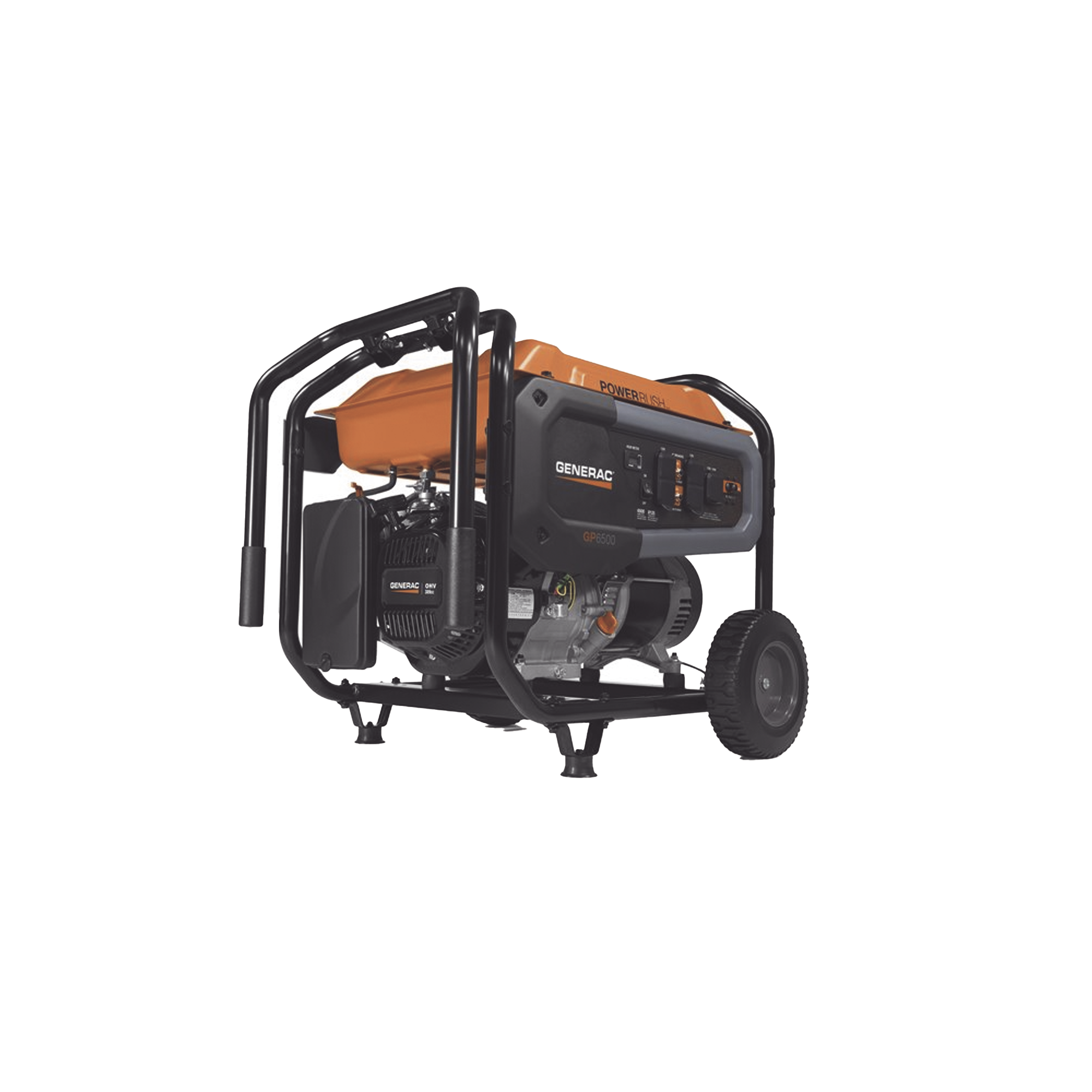 Generador Inversor Portátil a Gasolina, 6.5 kW, 120/240Vca , Arranque Manual GENERAC GP6500 - SILYMX