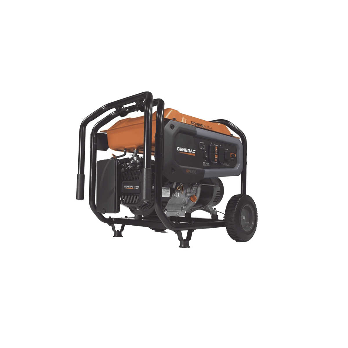 Plantas de EnergíaGENERACGP6500Generador Inversor Portátil a Gasolina 6.5 kW 120/240Vca Arranque Manual GENERAC GP6500 - SILYMX