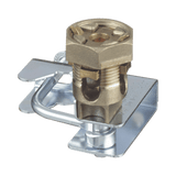 Abrazadera para Tierra Física Panduit en Base de Piso Falso para Cables de 6 a 1/0 AWG. Para Pedestales Cuadrados y Circulares GPQC10-1/0 - SILYMX