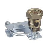 Abrazadera para Tierra Física Panduit en Base de Piso Falso para Cables de 6 a 1/0 AWG. Para Pedestales Cuadrados y Circulares GPQC10-1/0 - SILYMX