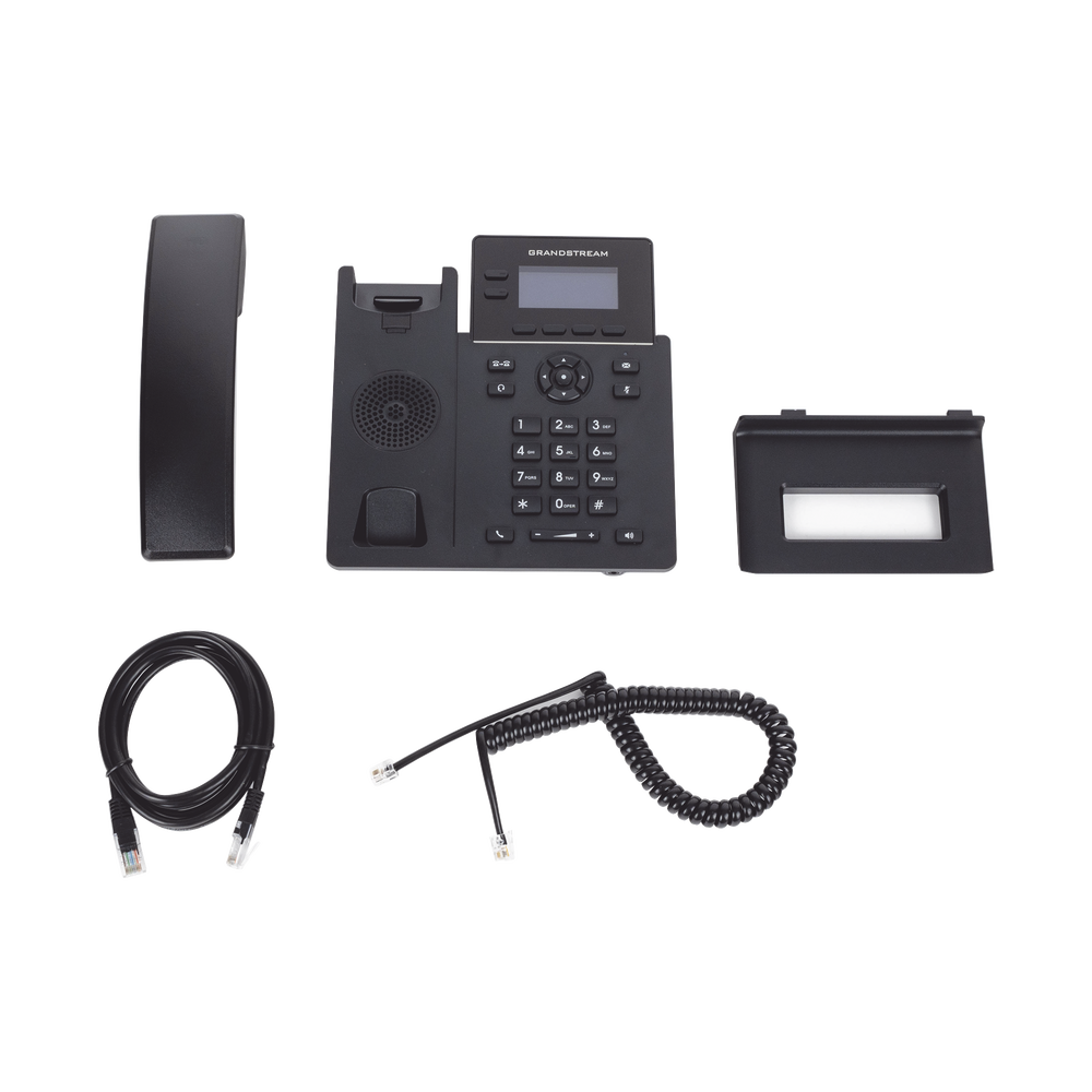 Teléfono IP Grado Operador  2 líneas SIP con 4 cuentas PoE codec Opus IPV4/IPV6 con gestión en la nube GDMS GRP-2602P - SILYMX