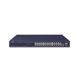 Switch Administrable Capa 2 PLANET 24 Puertos Gigabit + 2 SFP, Consola RS232, 1U | GS-4210-24T2S - SILYMX