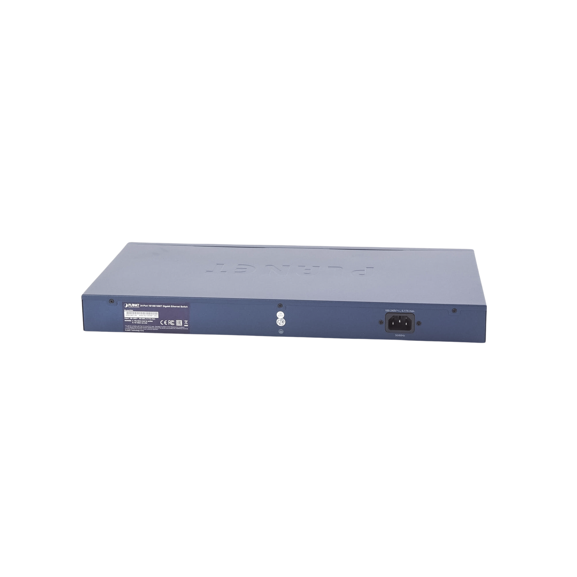 Switch No Administrable PLANET 24 Puertos Gigabit con Modo Extendido 200m 1U | GSW-2401 - SILYMX