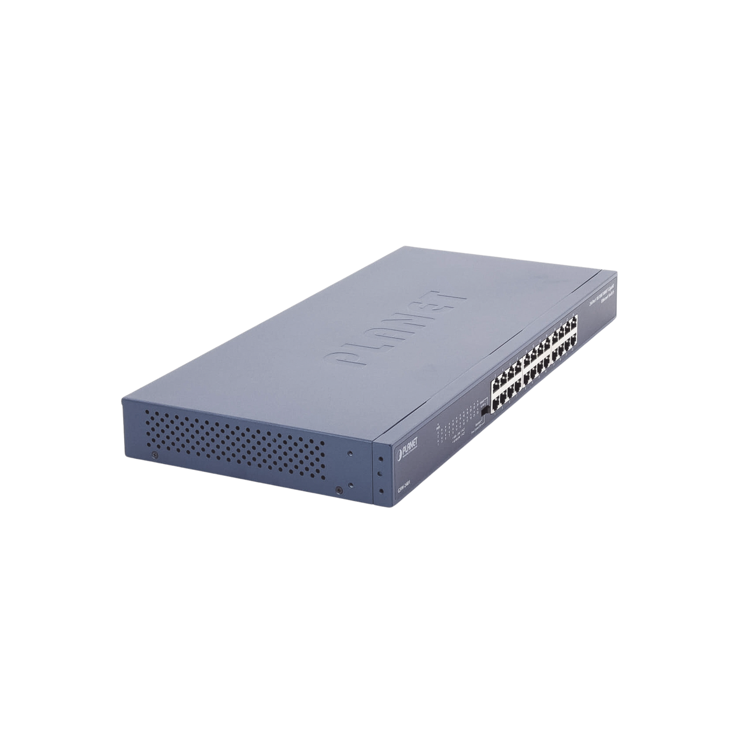 Switch No Administrable PLANET 24 Puertos Gigabit con Modo Extendido 200m 1U | GSW-2401 - SILYMX