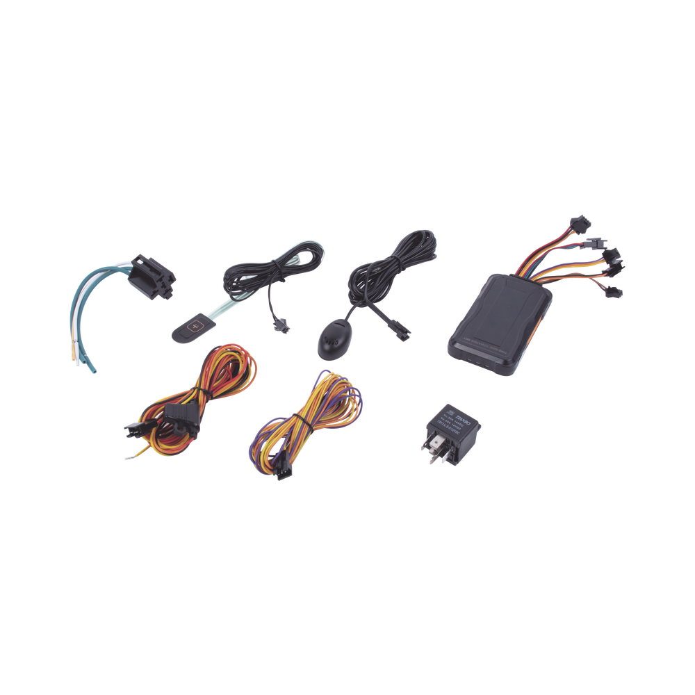 Localizador Rastreador vehicular GPS 3G Concox con Microfono, Boton de Emergencia y Relevador incluido plataforma TrackSolid GT06E - SILYMX