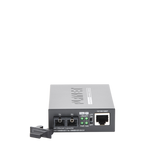 Convertidor de Medios Gigabit UTP a Fibra Optica 1310nm Monomodo 20Km SC PLANET GT-802S - SILYMX