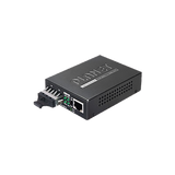 Convertidor de Medios Gigabit UTP a Fibra Optica 1310nm Monomodo 20Km SC PLANET GT-802S - SILYMX