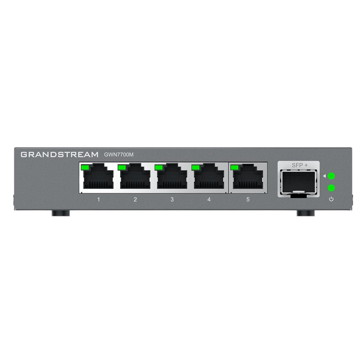Switch No Administrable 5 Puertos Rj45 Y 1 Sfp+ Para Fibra GWN7700M - SILYMX