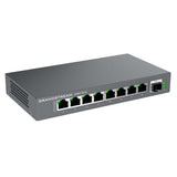 Switch No Administrable 8 puertos RJ45 de 100/1000/2500Mbps RJ45 1× SFP+ para fibra GWN7701M - SILYMX