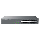 Switch PoE No Administrable 16 x GigaEth 8 Puertos con PoE 802.3 af/at 138w GWN7702P - SILYMX