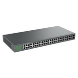 Switch No Administrable 48 puertos Giga Ethernet Gabinete metálico escritorio o rack GWN7706 - SILYMX