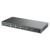 Switch No Administrable 48 puertos Giga Ethernet Gabinete metálico escritorio o rack GWN7706 - SILYMX