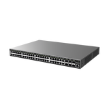 Switch Gigabit PoE+ Administrable / 48 puertos 10/100/1000 Mbps + 6 Puertos SFP+ / Hasta 400W / Compatible con GWN Cloud GWN7806P - SILYMX