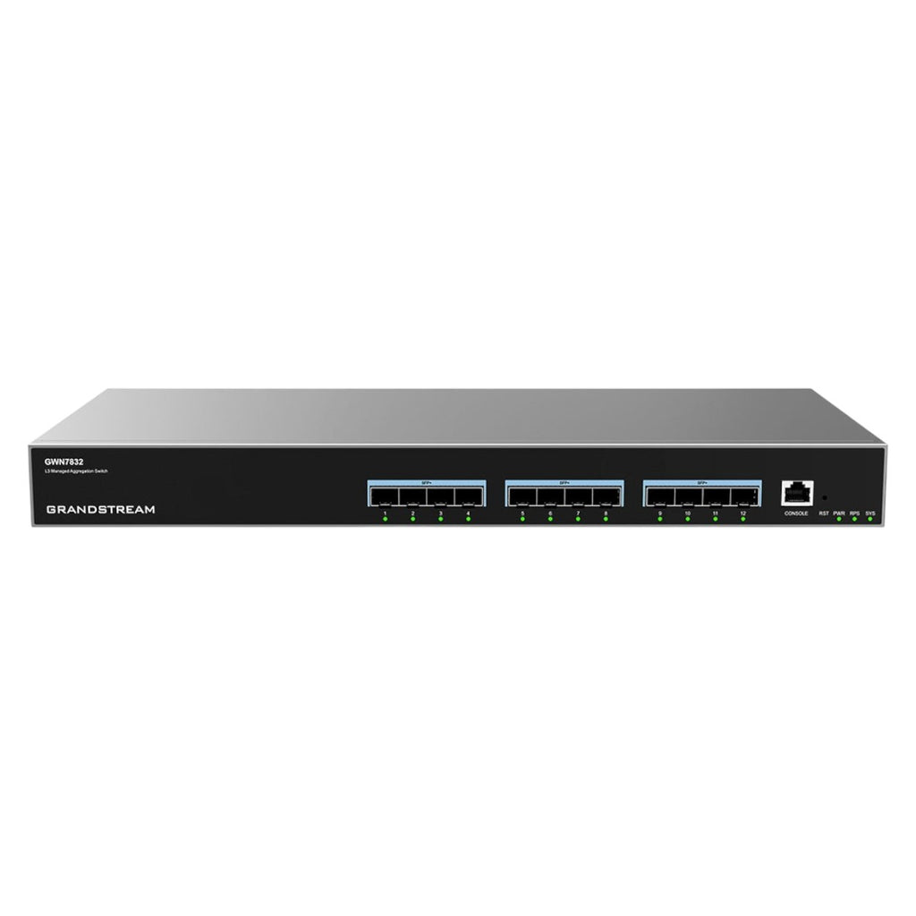 Switch De Agregación Administrable Capa 3 12 X 10 Giga Sfp+ GWN7832