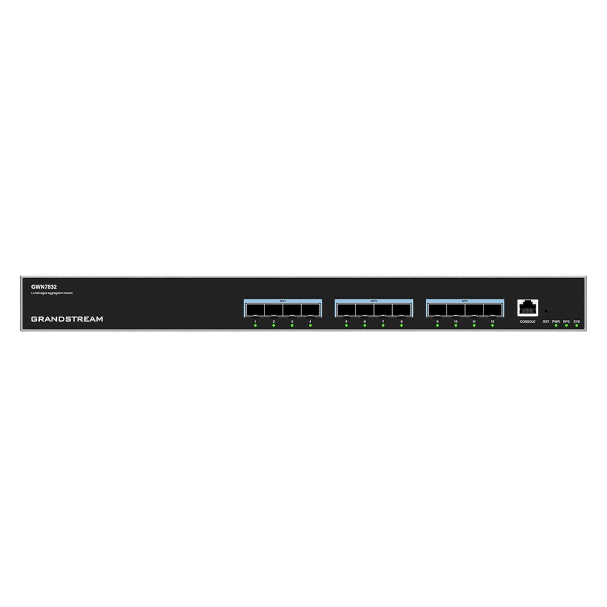 Switch De Agregación Administrable Capa 3 12 X 10 Giga Sfp+ GWN7832 - SILYMX