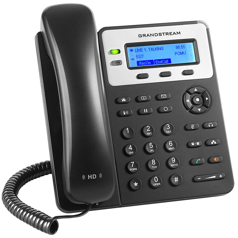 Teléfono IP HD 2 Cuentas SIP 2 Líneas PoE GXP1625 - SILYMX