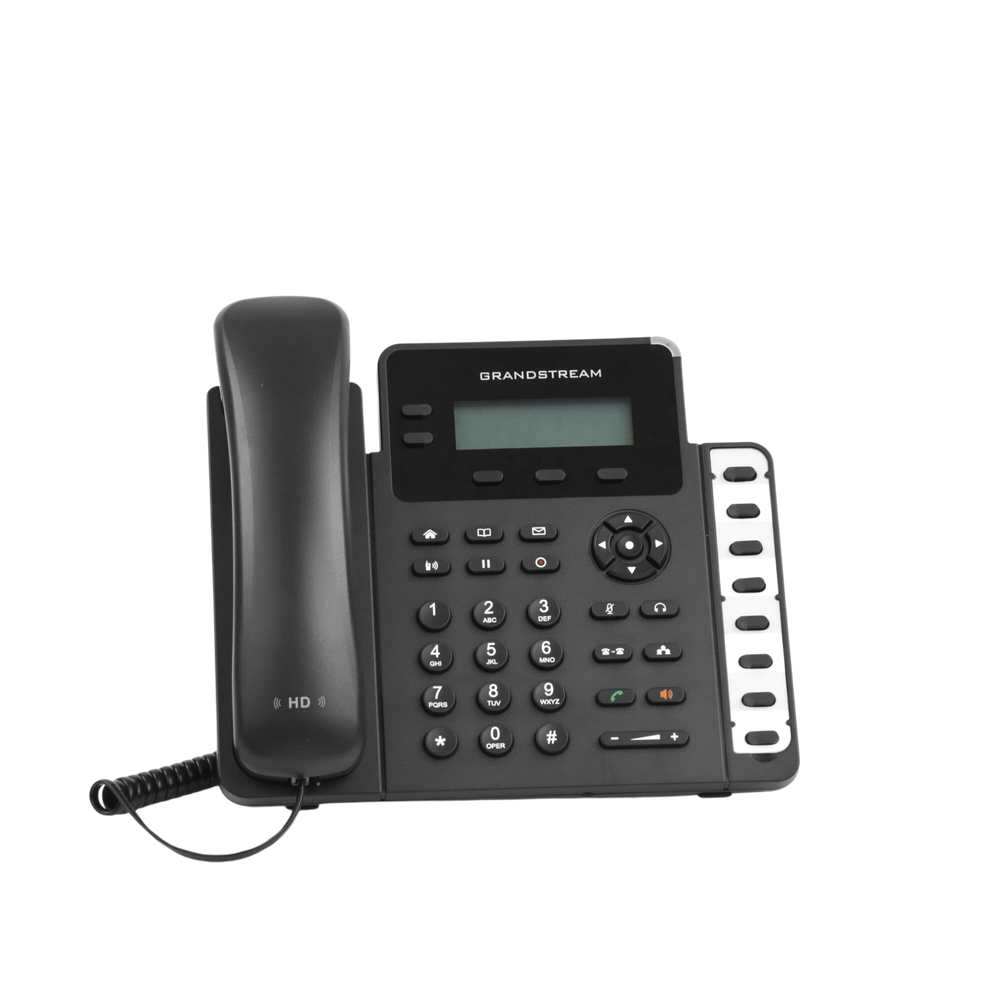 Teléfono IP SMB de 2 líneas con 3 teclas de función, 8 teclas BLF y conferencia de 3 vías, PoE - SILYMX