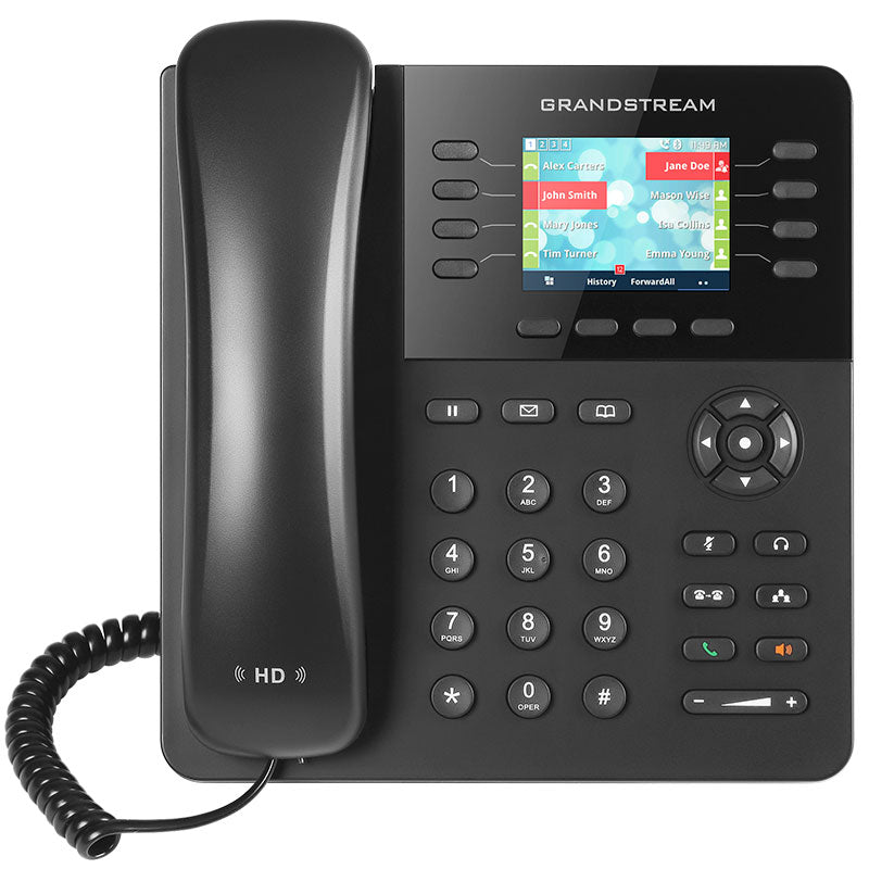 Teléfono IP HD 4 SIP Líneas PoE GigaEth Bluetooth GXP2135 - SILYMX