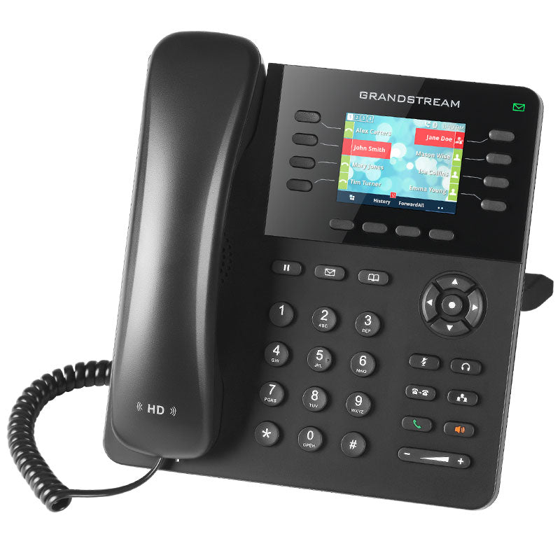 Teléfono IP HD 4 SIP Líneas PoE GigaEth Bluetooth GXP2135 - SILYMX