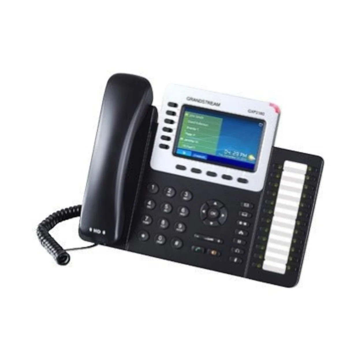 Teléfono IP Empresarial de 6 Líneas con Pantalla a Color y Audio HD, PoE - SILYMX