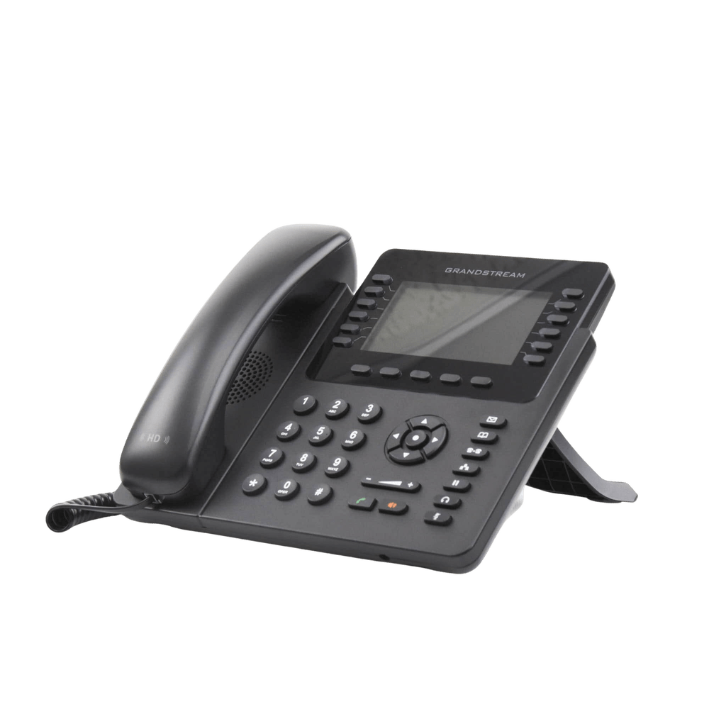 Teléfono IP empresarial de 12 Líneas con 5 teclas de función y conferencia de 4 vías PoE GXP-2170 - SILYMX