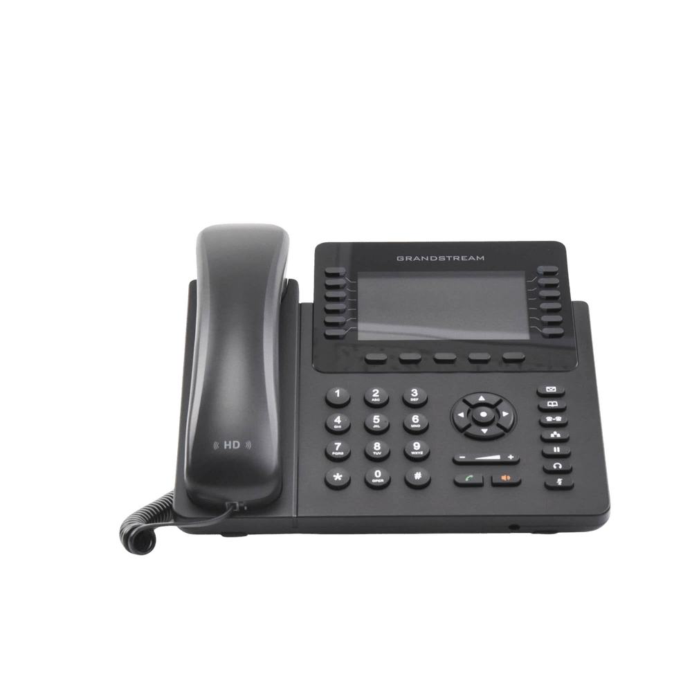 Teléfono IP empresarial de 12 Líneas con 5 teclas de función y conferencia de 4 vías PoE GXP-2170 - SILYMX