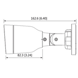 DAHUA IPC-HFW1239S1-LED-S4 - Cámara IP Bullet Full Color 2 Megapixeles/ Lente de 2.8mm/ Luz Blanca de 15 Mts/ H.265/ IP67/ PoE/ DWDR #PromoFullColor - SILYMX