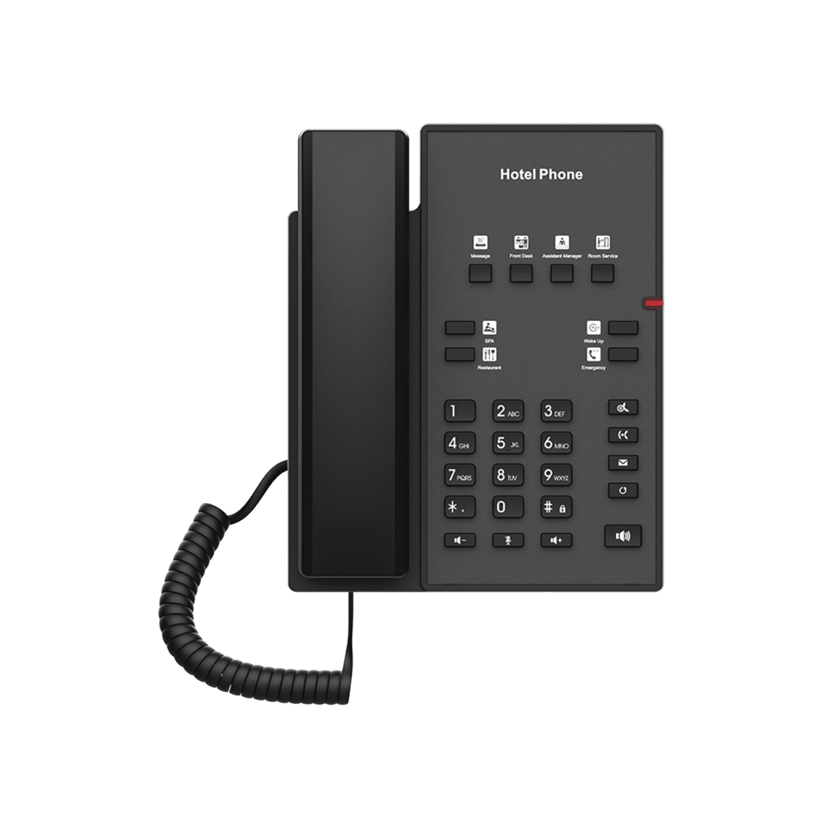 VoIP Telefonia IP VideoconferenciaFANVILH1Teléfono IP Hotelería 8 Teclas Programables Plantilla Personalizable PoE FANVIL H1 - SILYMX