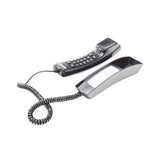 Teléfono IP profesional para Hotelería montaje en pared teclado numérico estándar Color Negro conferencia de 3 vías Opus y PoE H2U - SILYMX