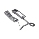 Teléfono IP profesional para Hotelería montaje en pared teclado numérico estándar Color Negro conferencia de 3 vías Opus y PoE H2U - SILYMX