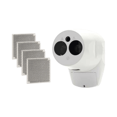 HOCHIKIH6011-120Detector Lineal De Humo Motorizado, Alcance Hasta 120m, Alineación Automatica, Por Haz Reflejado, Convencional, Compatible Con Todos Los Paneles De Detección De Incendio (0200 - 11650) - SILYMX